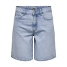 ONLY Lumi mom denim shorts - Light Blue Denim