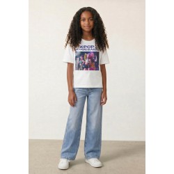 NAME IT KIDS Mara kpop kortærmet t-shirt - Bright White