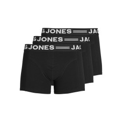 JACK & JONES 3-Pak Sense boksershorts - Black