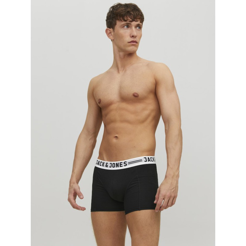JACK & JONES 3-Pak Sense boksershorts - Black
