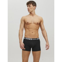 JACK & JONES 3-Pak Sense boksershorts - Black