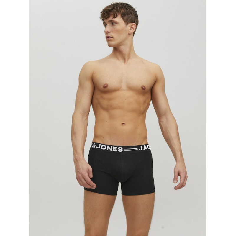 JACK & JONES 3-Pak Sense boksershorts - Black