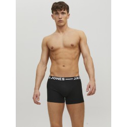 JACK & JONES 3-Pak Sense boksershorts - Black