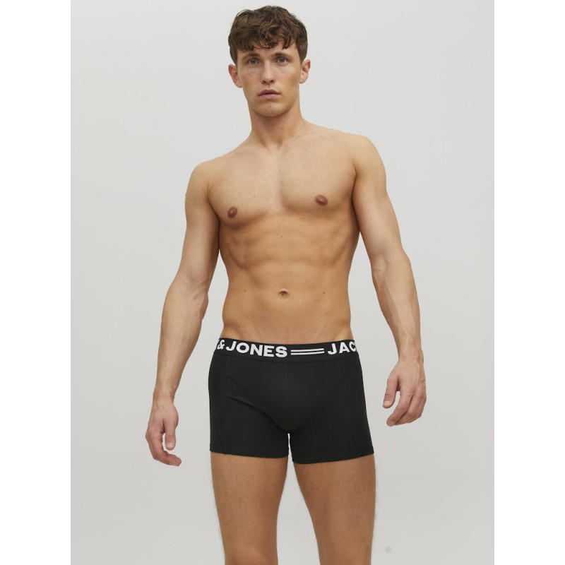 JACK & JONES 3-Pak Sense boksershorts - Black