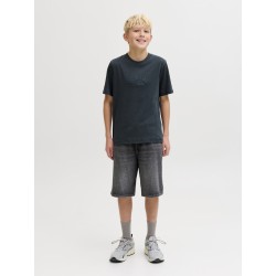 JACK & JONES JUNIOR Alex ORIGINAL shorts - Black Denim