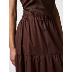 PIECES Pamimilla ankle nederdel - Chicory Coffee