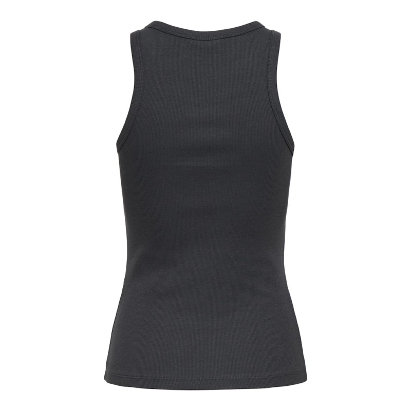 JDY Tulle broderi tanktop - Phantom