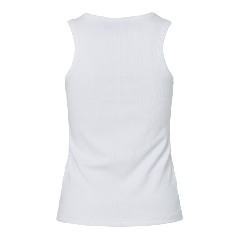 PIECES May embroidery boxer top - Bright White Mystical Eye Embroidry