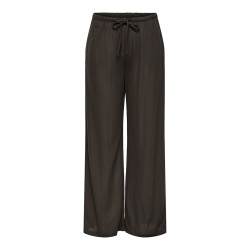 JDY Leslie loose bukser - Chocolate Brown