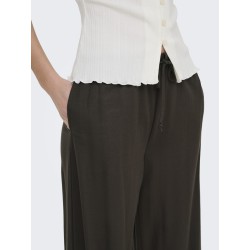 JDY Leslie loose bukser - Chocolate Brown