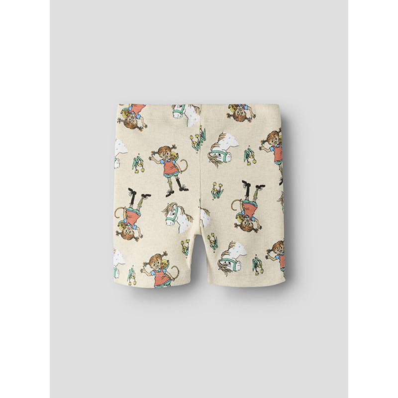 NAME IT Mini Mara Pippi shorts leggings - Peyote Melange