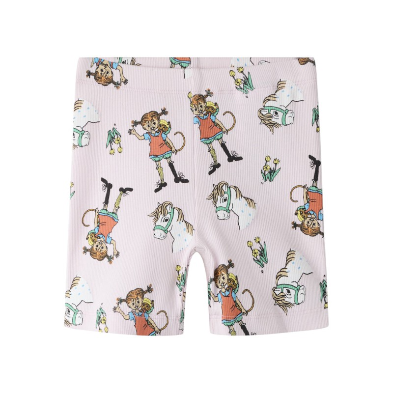 NAME IT Mini Mara Pippi shorts leggings - Cradle Pink
