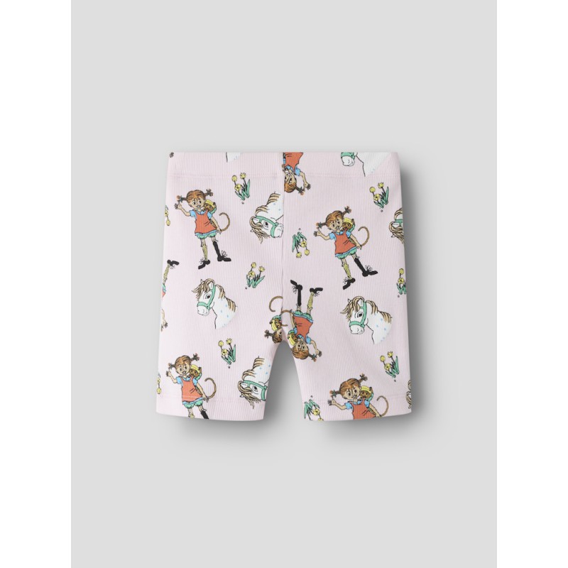 NAME IT Mini Mara Pippi shorts leggings - Cradle Pink