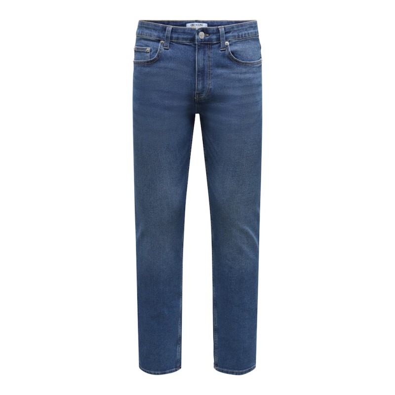 ONLY & SONS Sweft reg 7900 box jeans - Medium Blue Denim