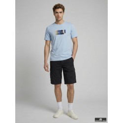 JJ REBEL Thomas kortærmet t-shirt - Cashmere Blue