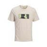JJ REBEL Thomas kortærmet t-shirt - Moonbeam