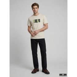 JJ REBEL Thomas kortærmet t-shirt - Moonbeam