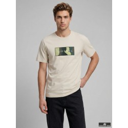 JJ REBEL Thomas kortærmet t-shirt - Moonbeam