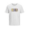 JJ REBEL Thomas kortærmet t-shirt - White