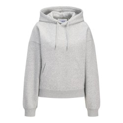 JJXX Studio vesterbro langærmet hættetrøje - Light grey melange