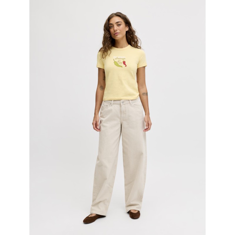 JJXX Fuji barrel color jeans - Moonbeam
