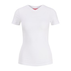 JJXX Gigi kortærmeret vneck t-shirt - Bright White