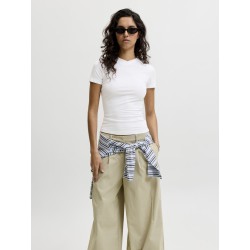JJXX Gigi kortærmeret vneck t-shirt - Bright White