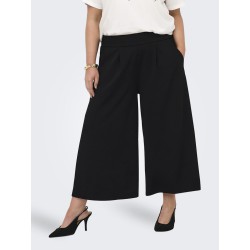 ONLY CARMAKOMA Stilla wide culotte bukser - Black