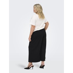 ONLY CARMAKOMA Stilla wide culotte bukser - Black