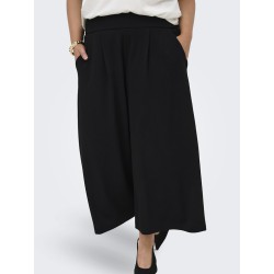 ONLY CARMAKOMA Stilla wide culotte bukser - Black