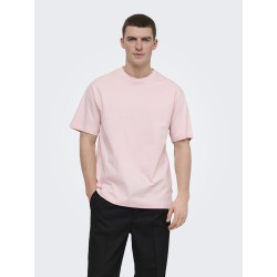 ONLY & SONS Fred Relaxed T-shirt - Veiled Pink