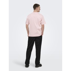 ONLY & SONS Fred Relaxed T-shirt - Veiled Pink