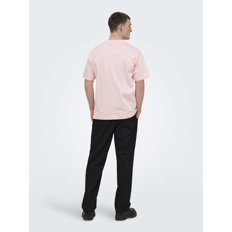 ONLY & SONS Fred Relaxed T-shirt - Veiled Pink