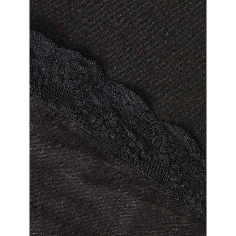 NAME IT KIDS jayla kortærmeret t-shirt - Black Beauty
