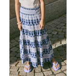NAME IT KIDS Jamsa lang nederdel - Purple Impression