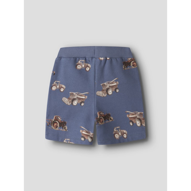 NAME IT MINI Janol sweat long shorts - Vintage Indigo
