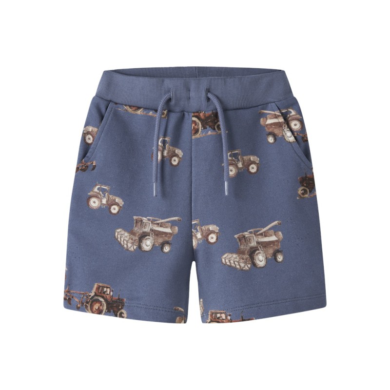 NAME IT MINI Janol sweat long shorts - Vintage Indigo