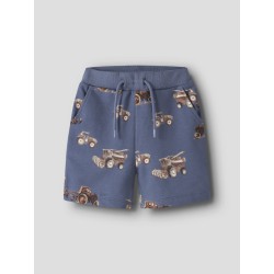 NAME IT MINI Janol sweat long shorts - Vintage Indigo