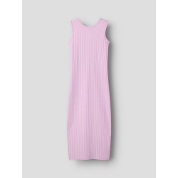 NAME IT KIDS Jenna ærmeløs slim maxi kjole - Full Blooming Pink