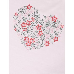 NAME IT MINI Vayanna ærmeløs capsl top - Cradle Pink Red Flowers