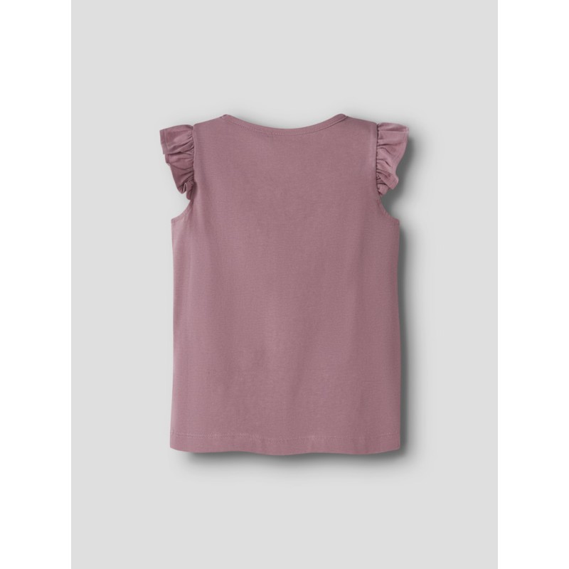 NAME IT MINI Vayanna ærmeløs capsl top - Mesa Rose Rose Flowers