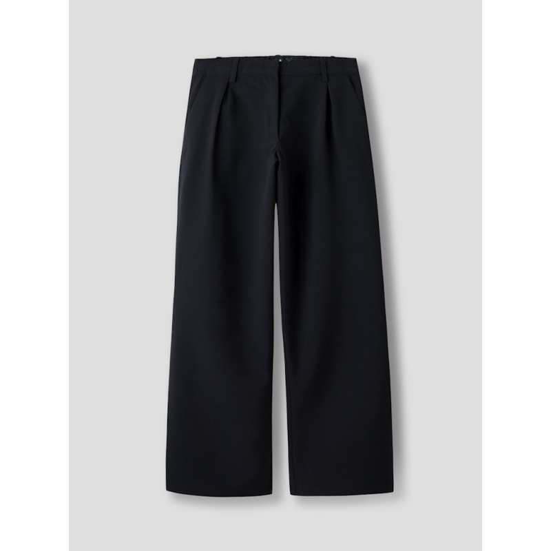 LMTD Luis Pleat Brede Bukser - Sort