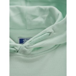 JACK & JONES Junior Basic Sweat Hoodie - Bleached Aqua