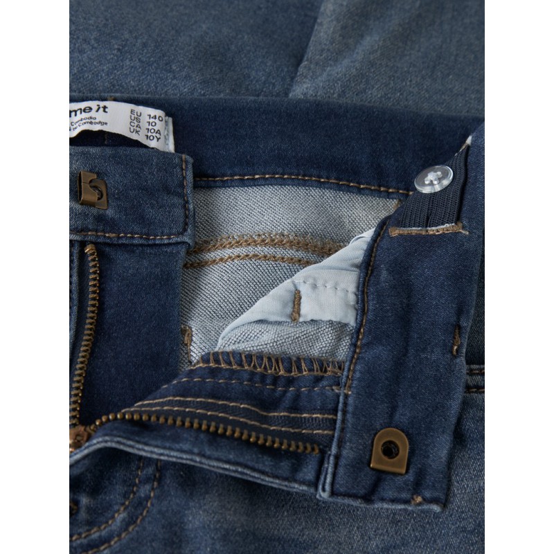 NAME IT Kids Theo x-slim sweat jeans - Denim Blue