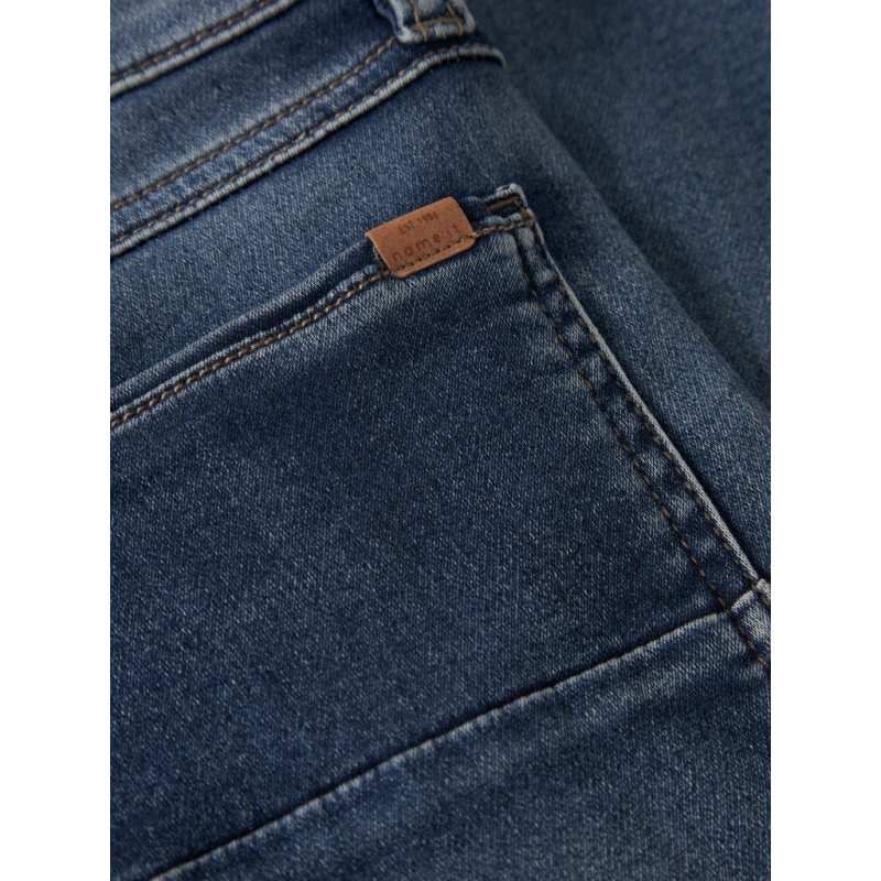 NAME IT Kids Theo x-slim sweat jeans - Blue Denim