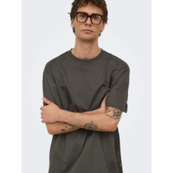 ONLY & SONS Fred Relaxed T-shirt - Beluga