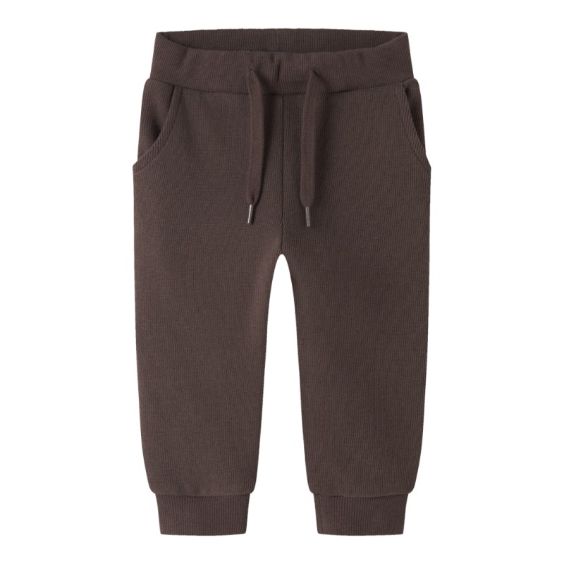 NAME IT BABY Bear swaet bukser - French Roast