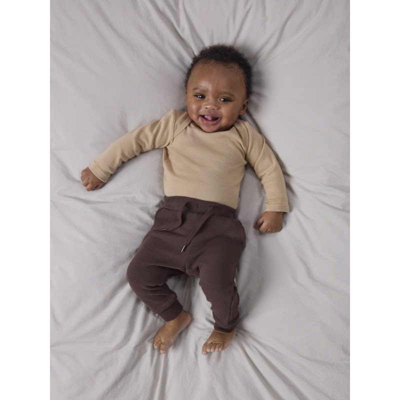 NAME IT BABY Bear swaet bukser - French Roast