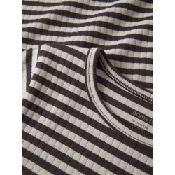 NAME IT Kids Suraja S-Xlim L/s Bluse -  Black Coffee