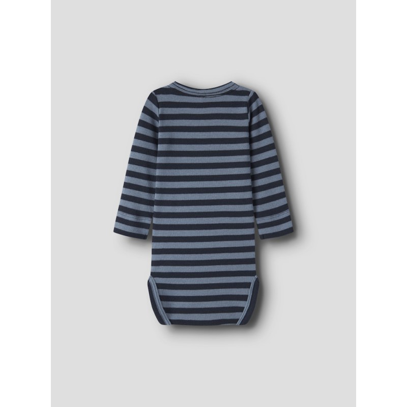 NAME IT BABY Banio langærmet body - Dark Sapphire